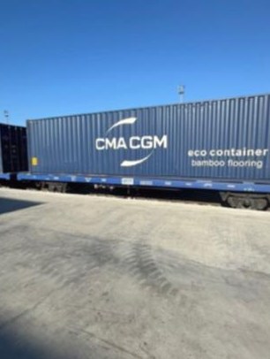 Demiryolu konteyner taşıması